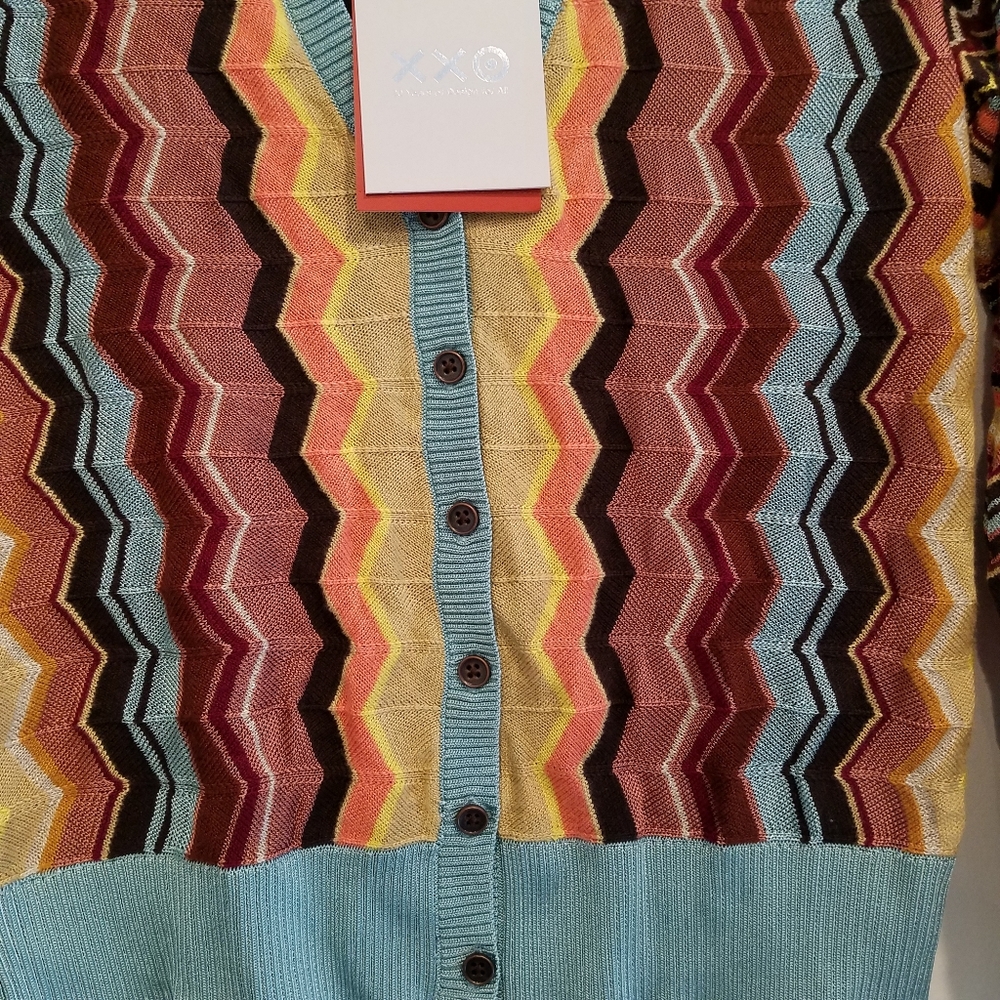 NWT Missoni for Target V Neck Cardigan Size Small - Picture 4 of 5
